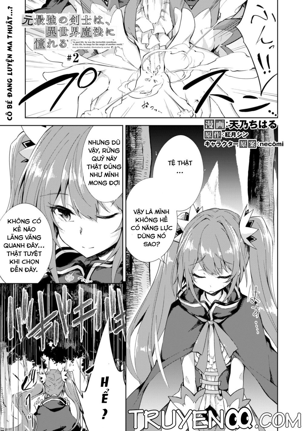 Moto Saikyou No Kenshi Wa, Isekai Mahou Ni Akogareru Chương 2 Trang 1