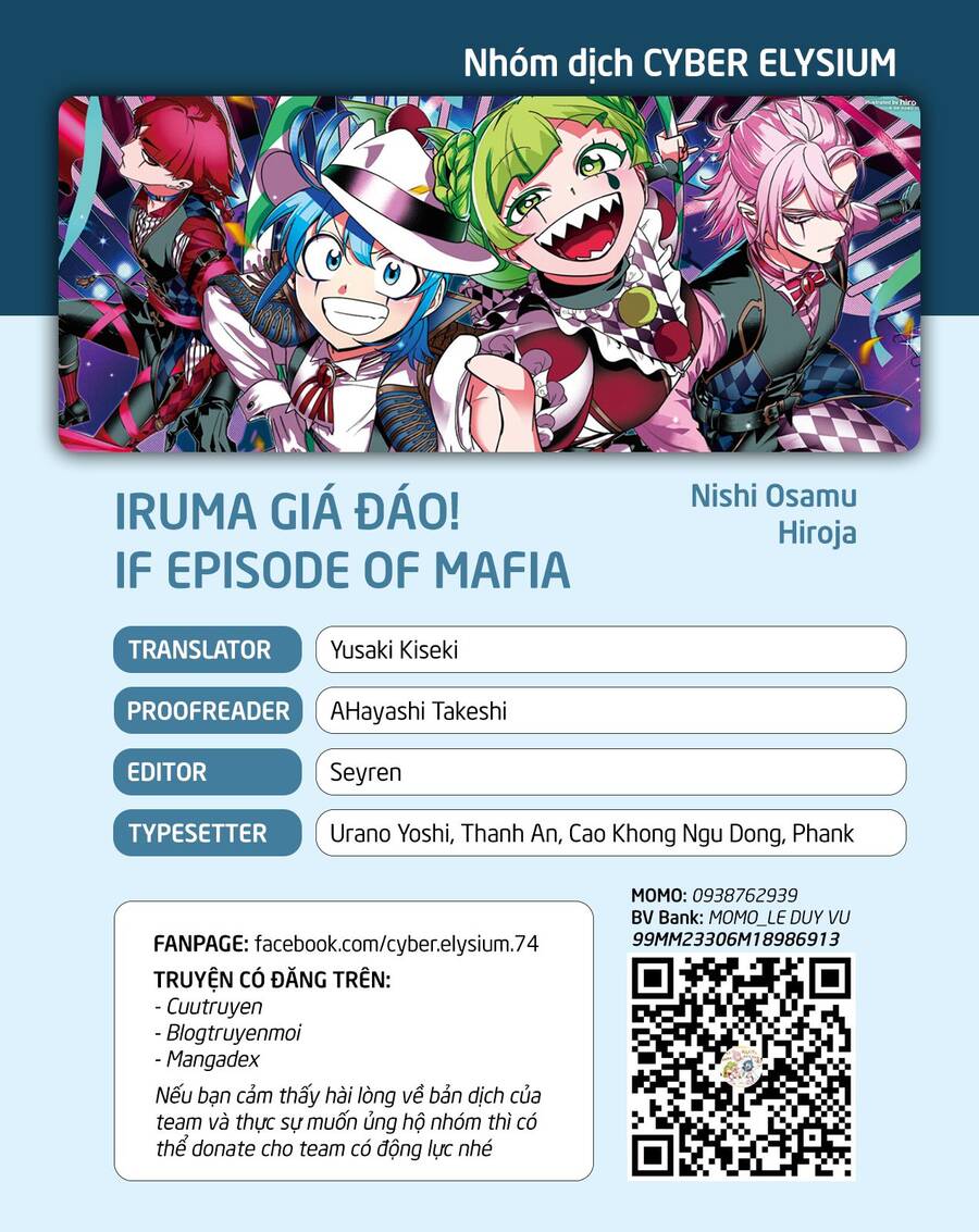 Mairimashita! Iruma-Kun: If Episode Of Mafia Chương 9 5 Trang 1