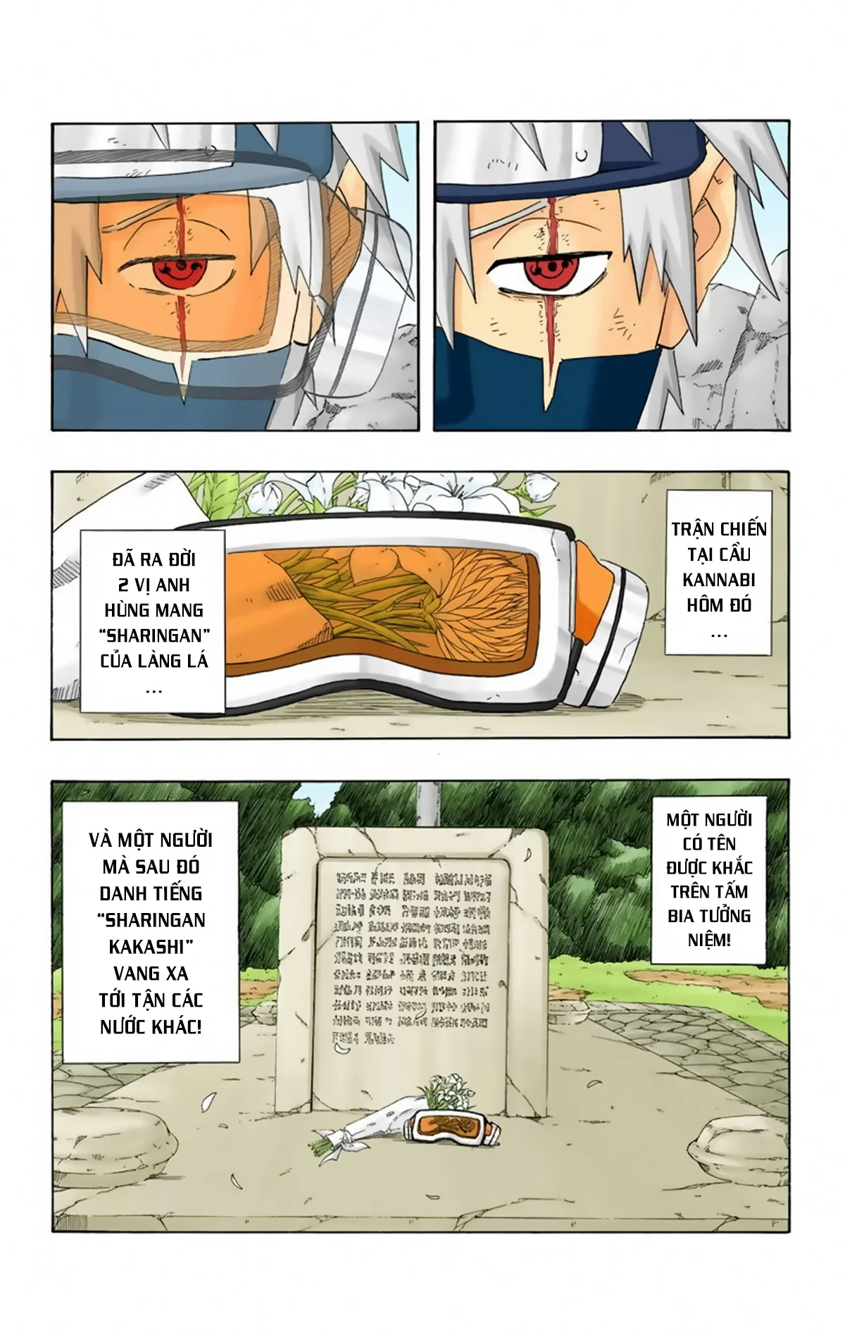 Naruto Full Color Edition Chương 244 Ngo i truy n 5 Anh h ng Sharingan Trang 19