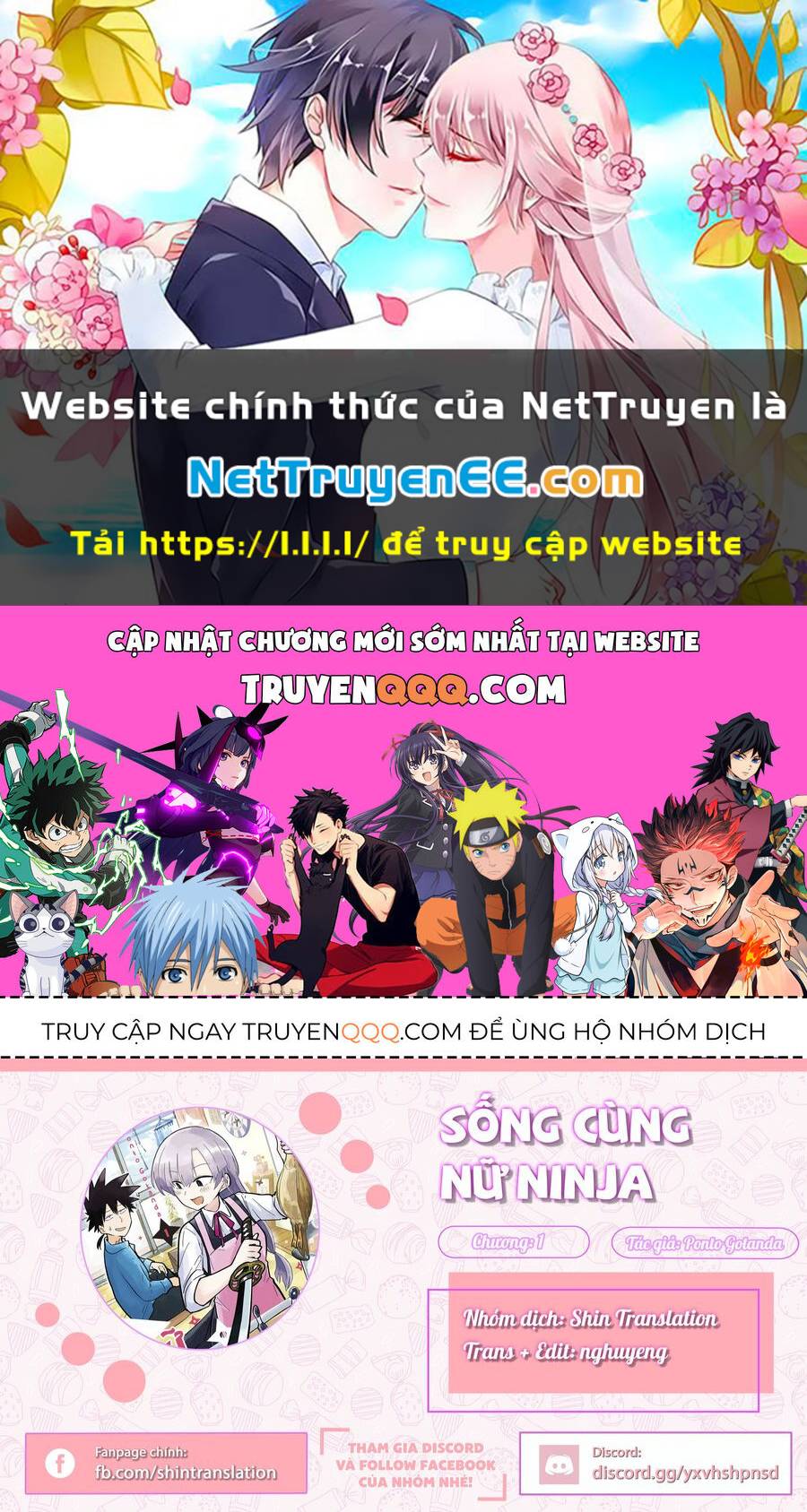 Sống Cùng Nữ Ninja Chương 1 Trang 1