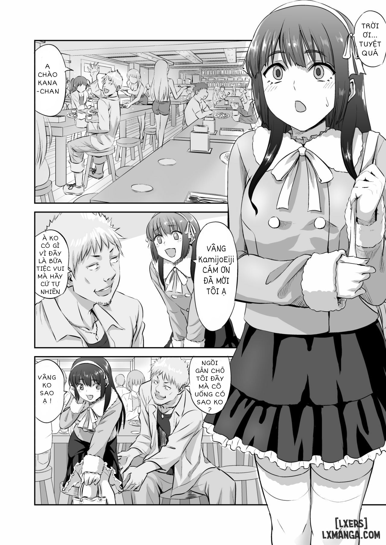 Doujin Sakka no Kanojo ga Kamieshi ni Netorareru Hanashi Chương OneShot Trang 7