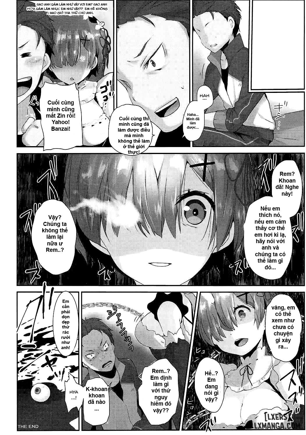 Rem no Ecchi na Nayami o Kaiketsu shitekudasai Chương Oneshot Trang 16