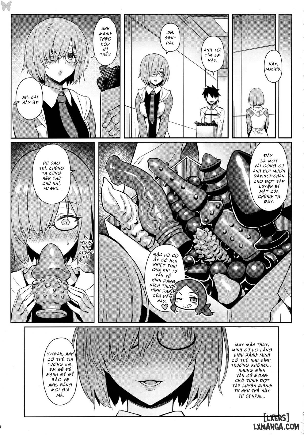 Mash no Himitsu Tokkun Chương Oneshot Trang 19