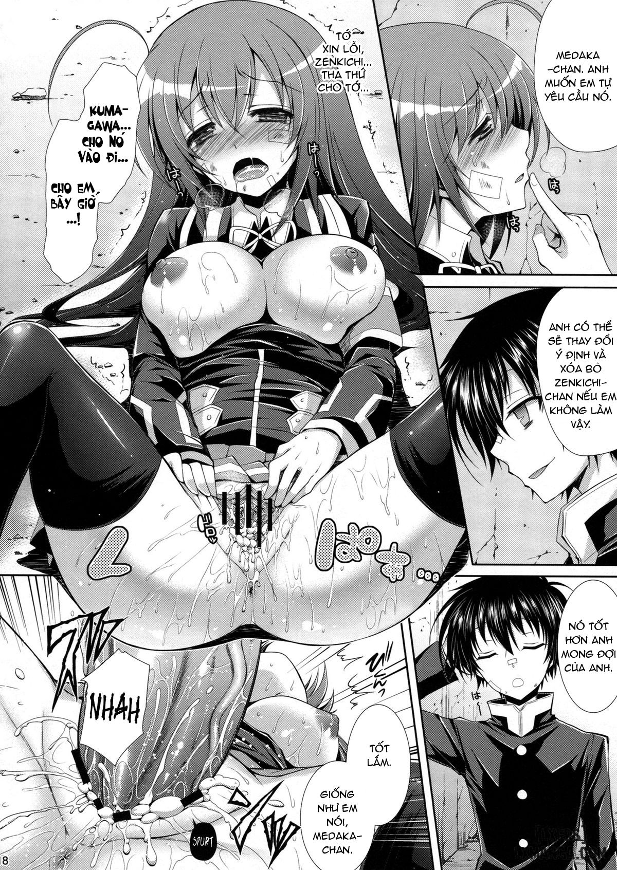 Medaka-chan Sakunyuu Chương 6 END Trang 17