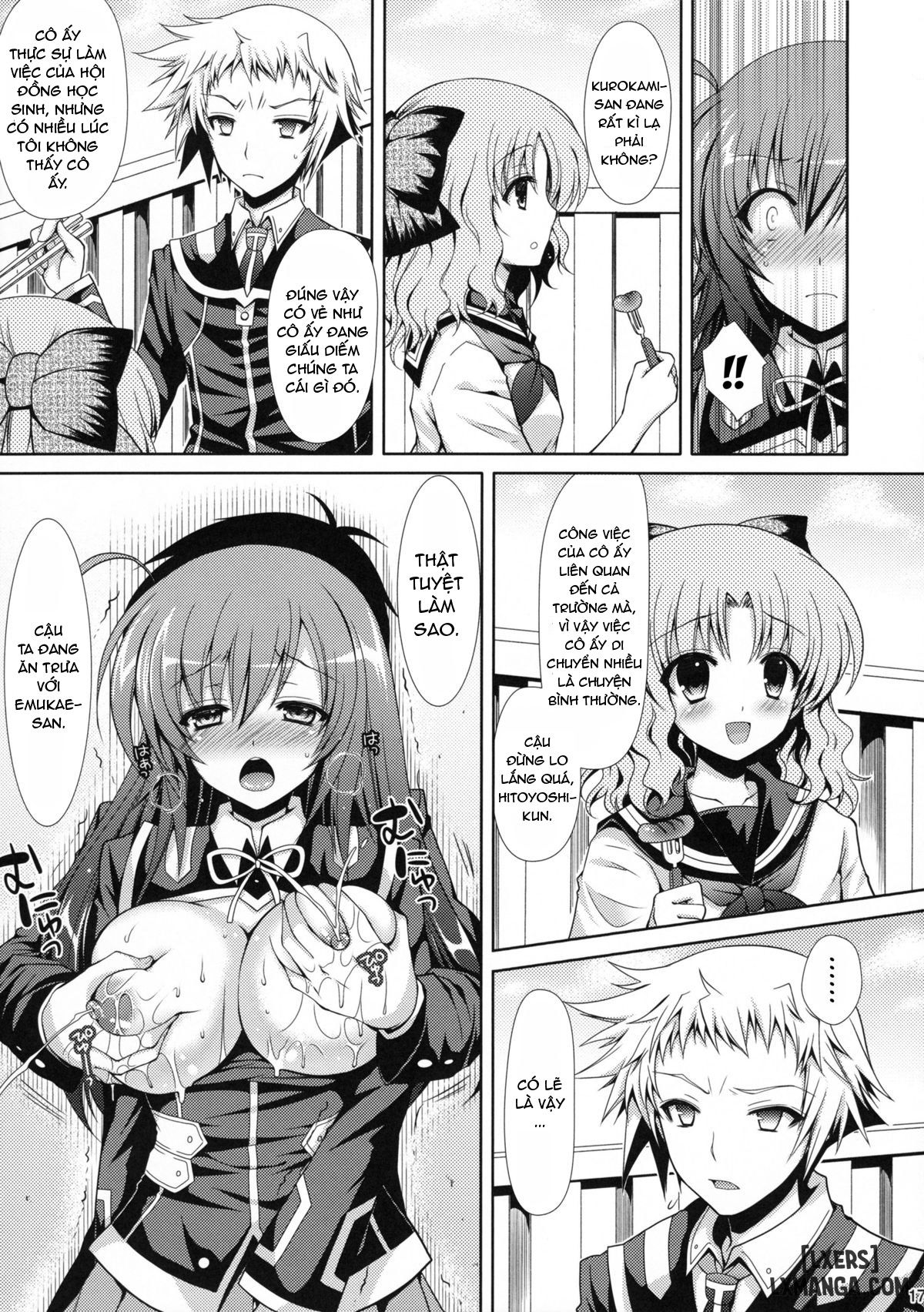 Medaka-chan Sakunyuu Chương 3 Trang 15