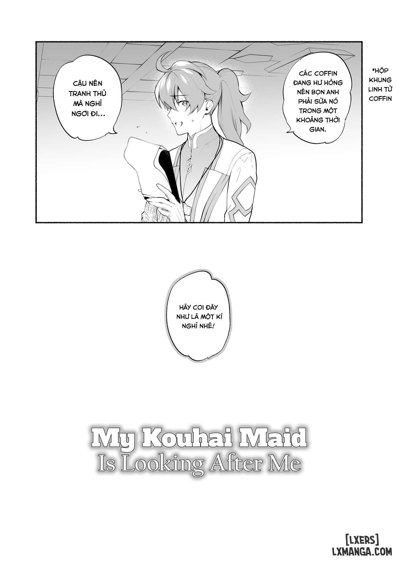 My Kouhai Maid is Looking After Me Chương Oneshot Trang 4