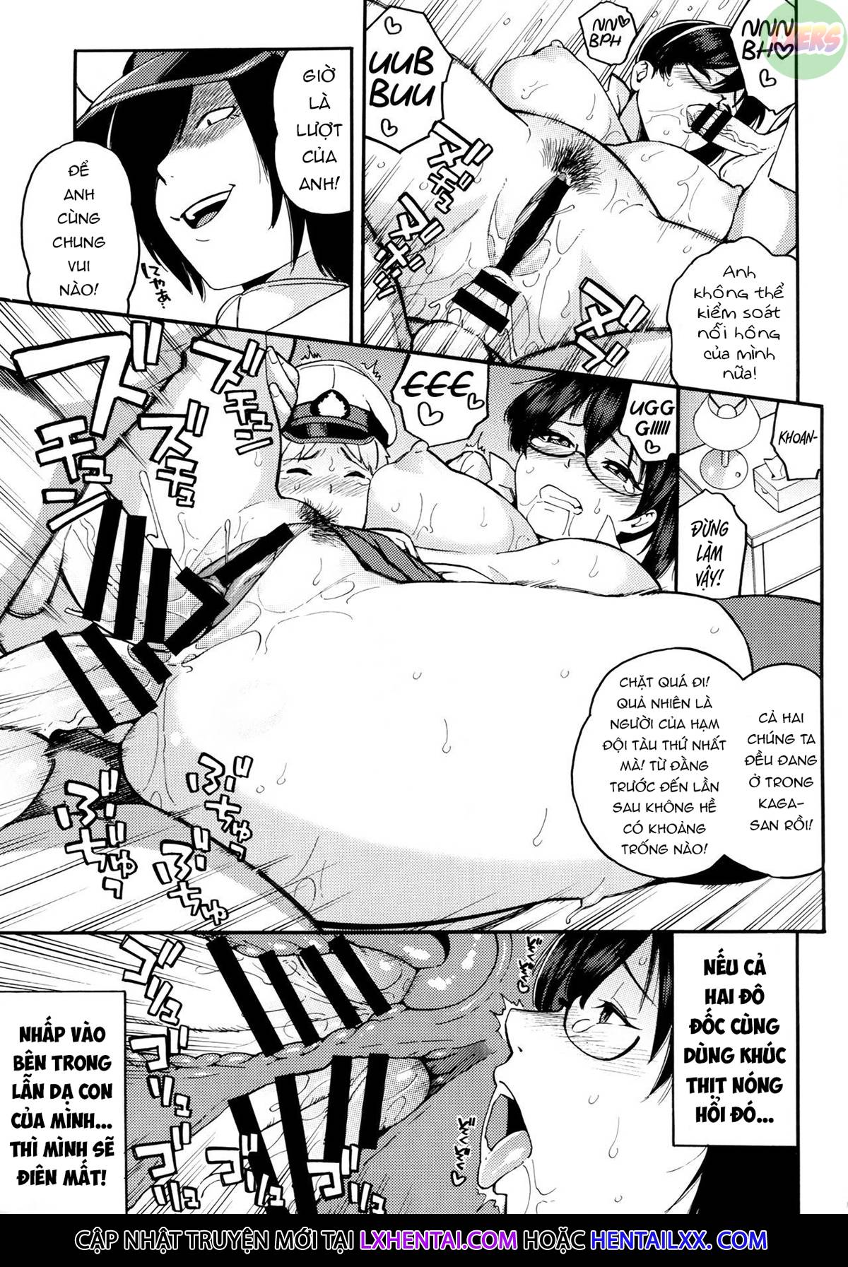 Please teach us! Kaga-sensei! Chương Oneshot Trang 14