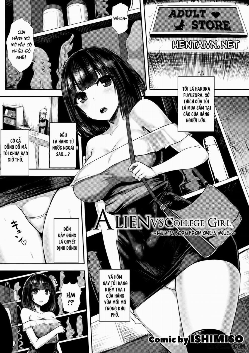 Alien vs. College girl ~what's born form one's anus Chương Oneshot Trang 1