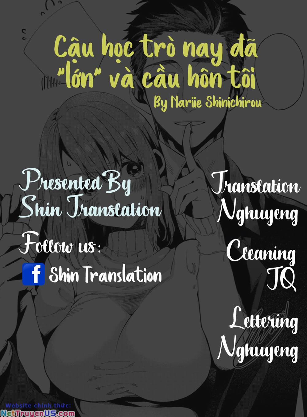 Cậu Học Trò Nay Đã “Lớn” Và Cầu Hôn Tôi Chương 1 Trang 1