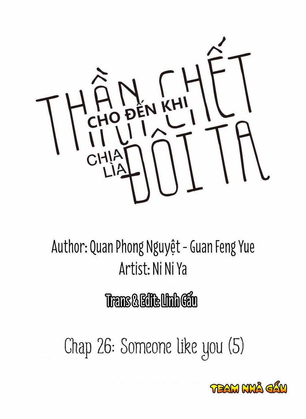 Cho Đến Khi Thần Chết Chia Lìa Đôi Ta Chương 26 Trang 2