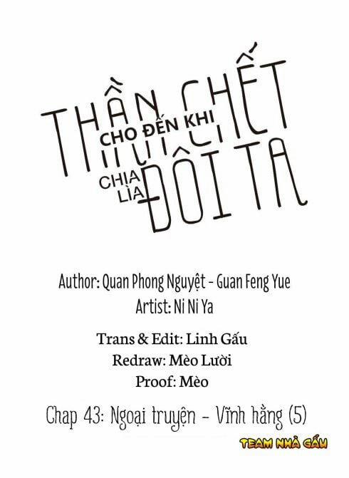 Cho Đến Khi Thần Chết Chia Lìa Đôi Ta Chương 43 Trang 1