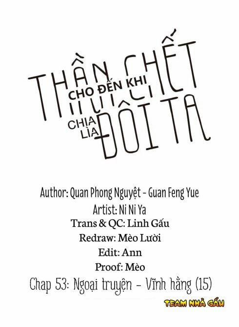 Cho Đến Khi Thần Chết Chia Lìa Đôi Ta Chương 53 Trang 1