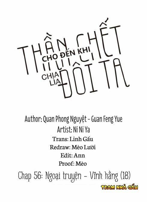 Cho Đến Khi Thần Chết Chia Lìa Đôi Ta Chương 56 Trang 1