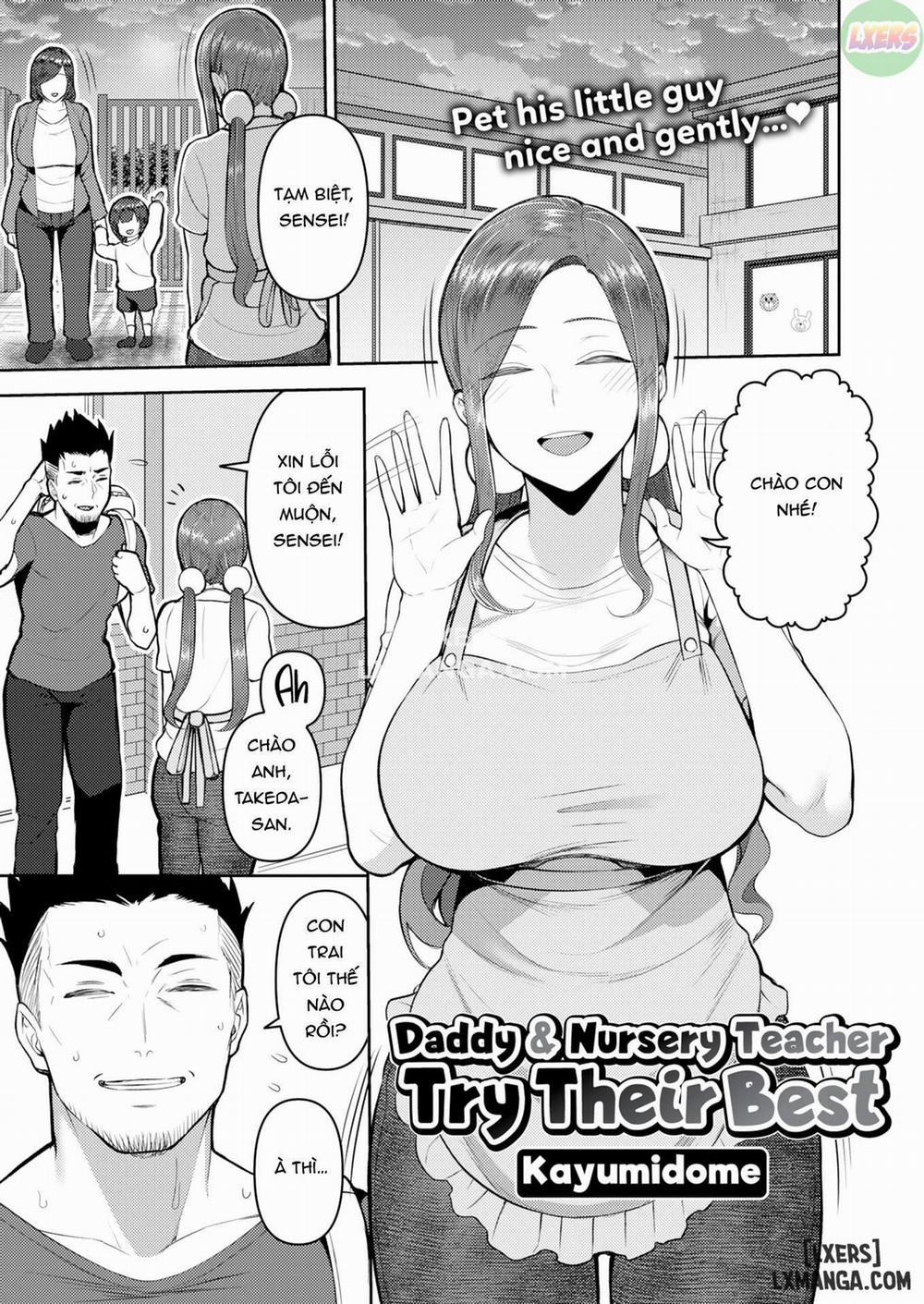 Daddy & Nursery Teacher Try Their Best Chương Oneshot Trang 4