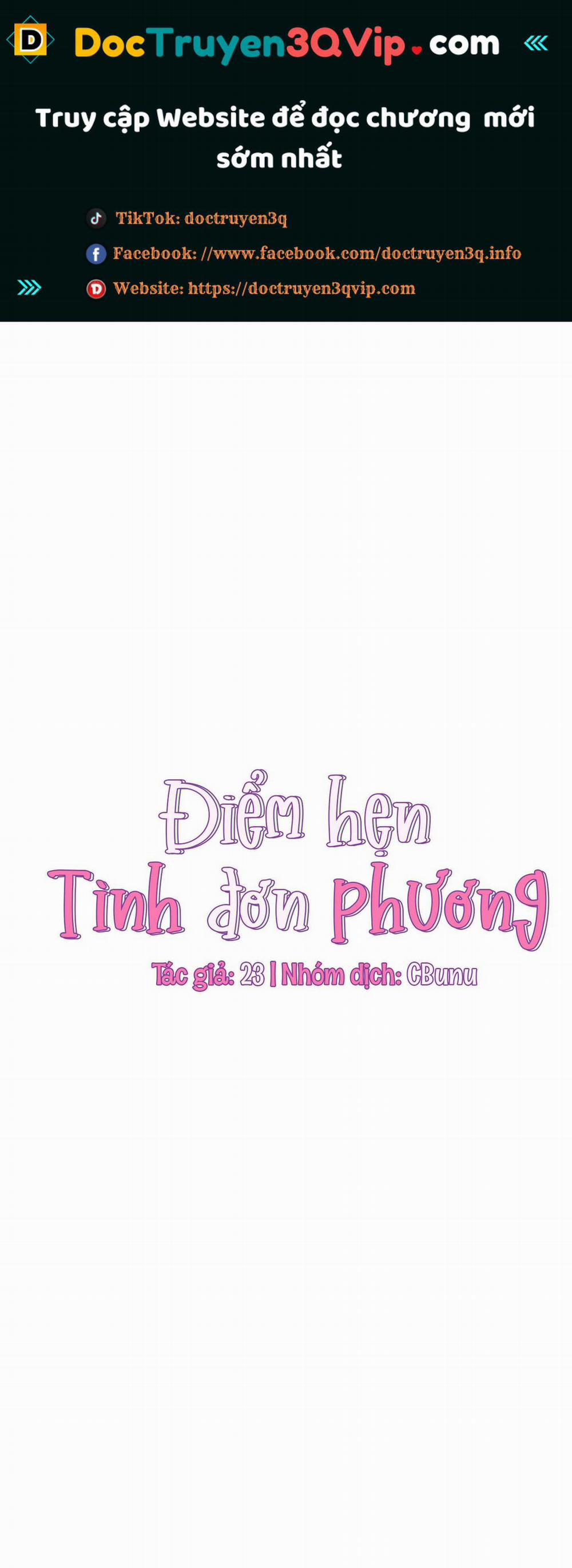 Điểm Hẹn Tình Đơn Phương Chương 2 Trang 1