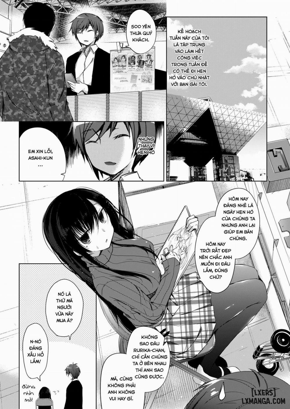 Ero Doujin Sakka no Boku no Kanojo wa Uwaki nante Shinai Chương Oneshot Trang 3