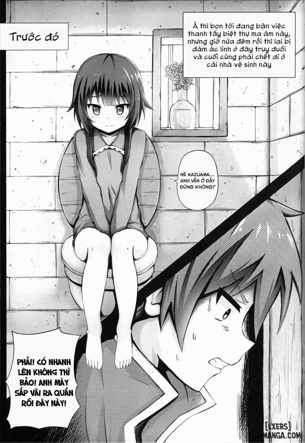 Giving to Megumin in the Toilet Chương Oneshot Trang 2