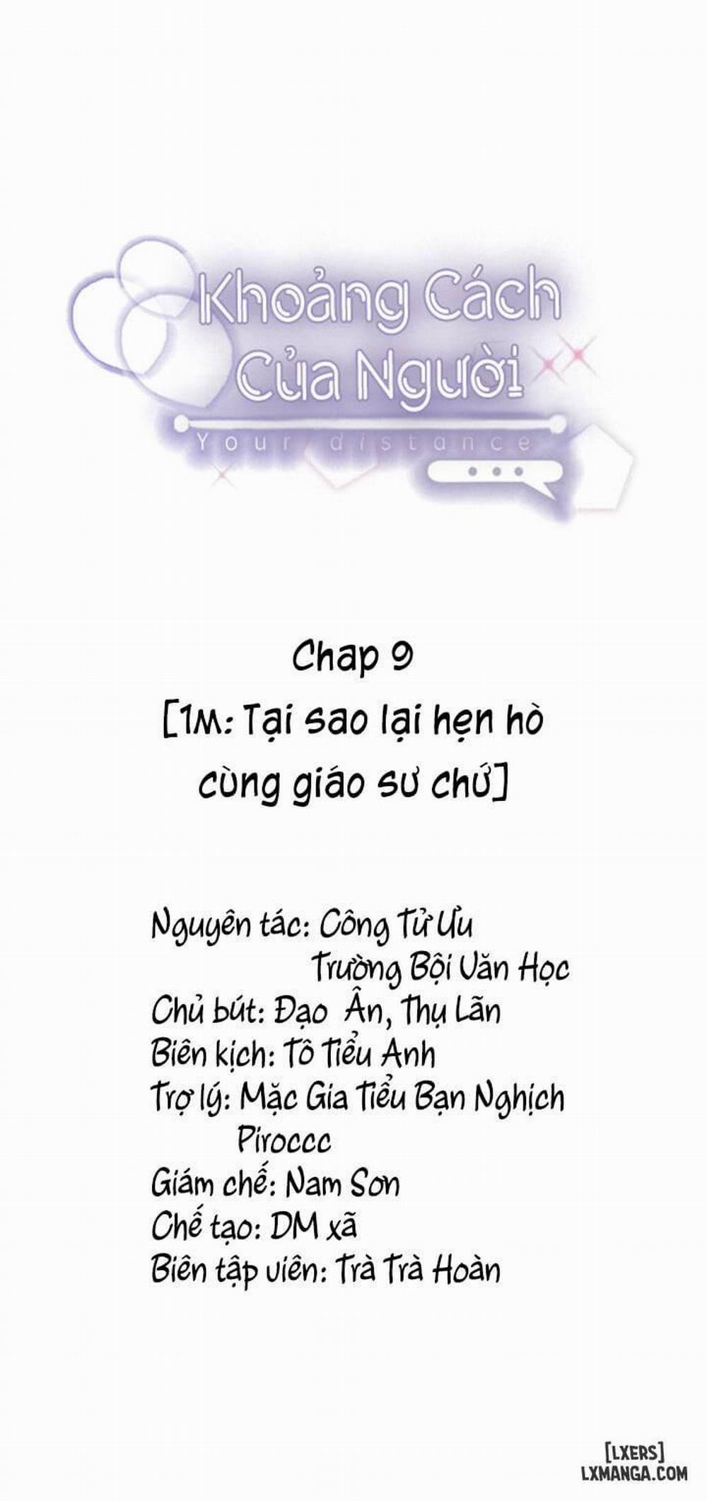 Khoảng cách của người Chương 9 Trang 1