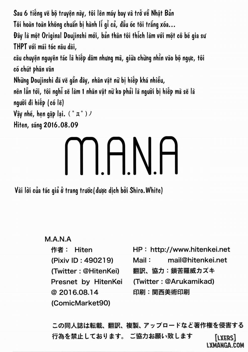 M.A.N.A Chương Oneshot Trang 21