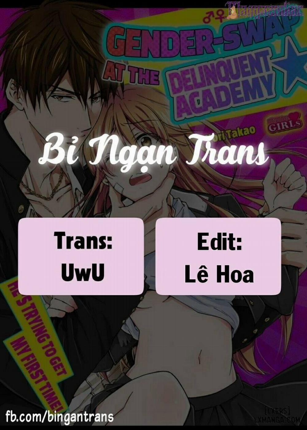 Nyotaika Yankee Gakuen: Ore no Hajimete, Nerawaretemasu! Chương 45 Trang 1