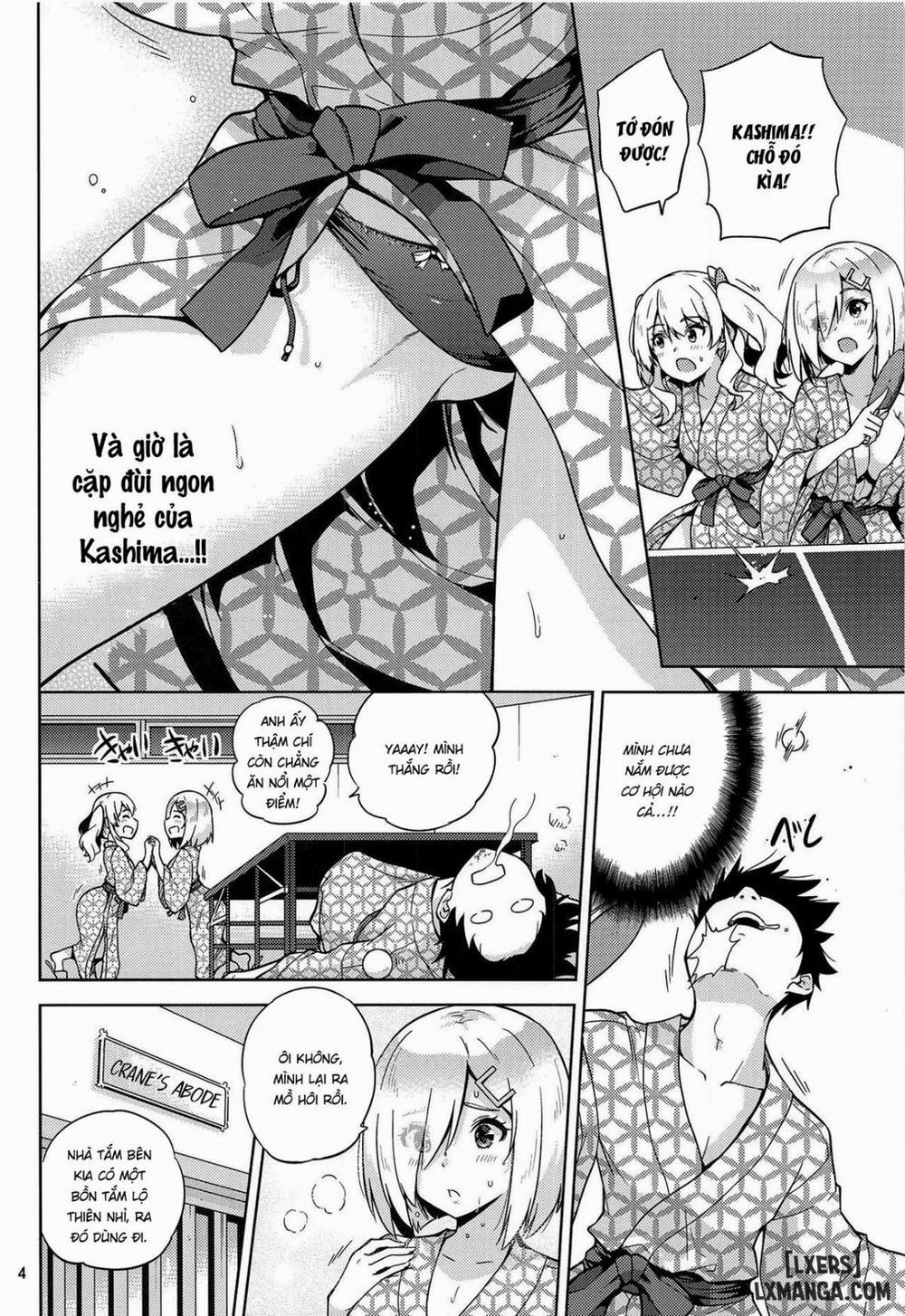 Onsen Yukata na Kashima-san to Hamakaze-san to Chương Oneshot Trang 7