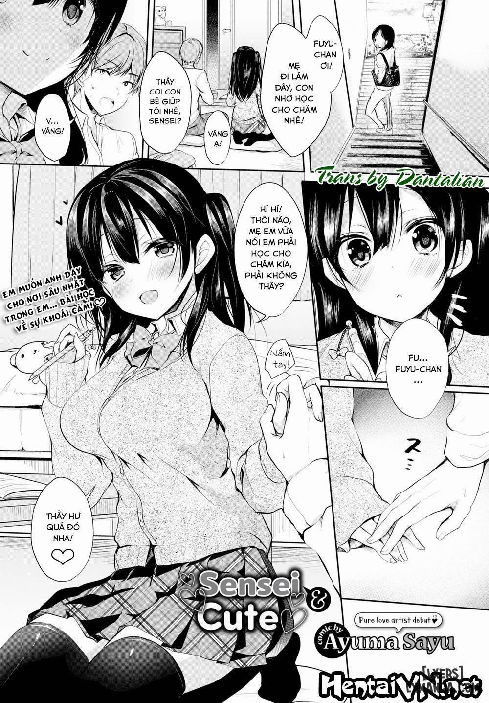 Sensei & Cute Chương Oneshot Trang 1