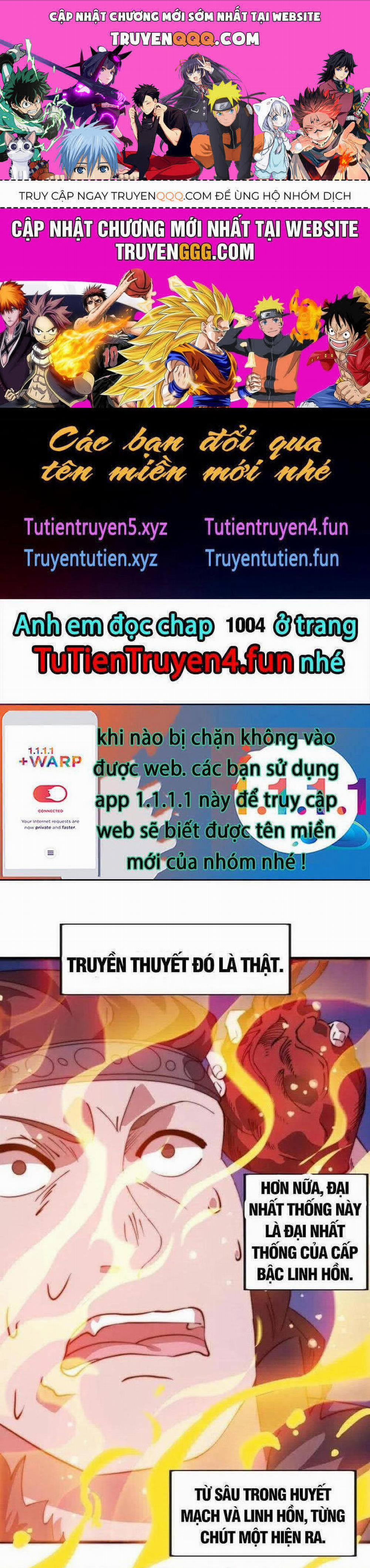 Ta Có Một Sơn Trại Chương 1003 Trang 1