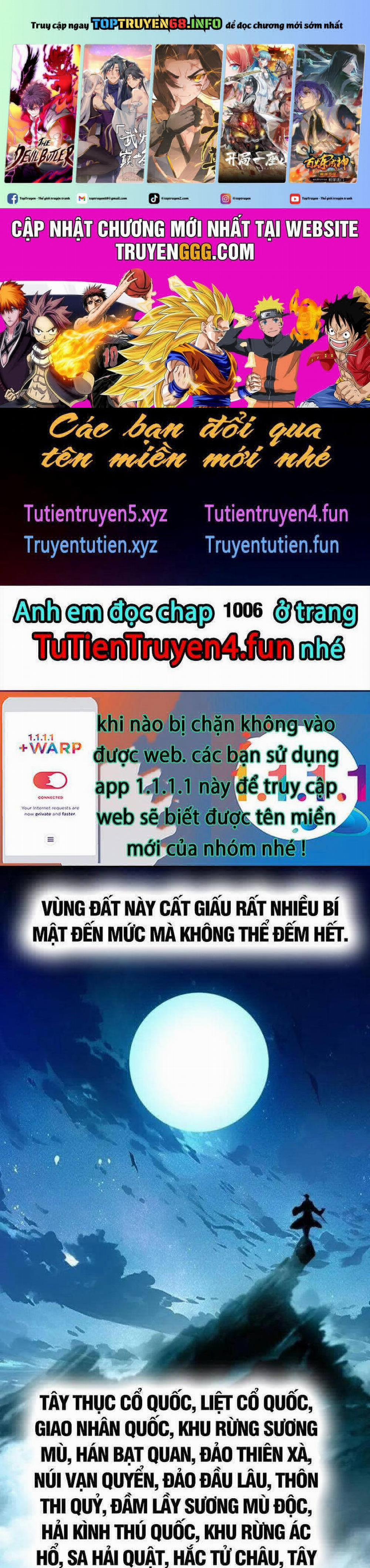 Ta Có Một Sơn Trại Chương 1005 Trang 1