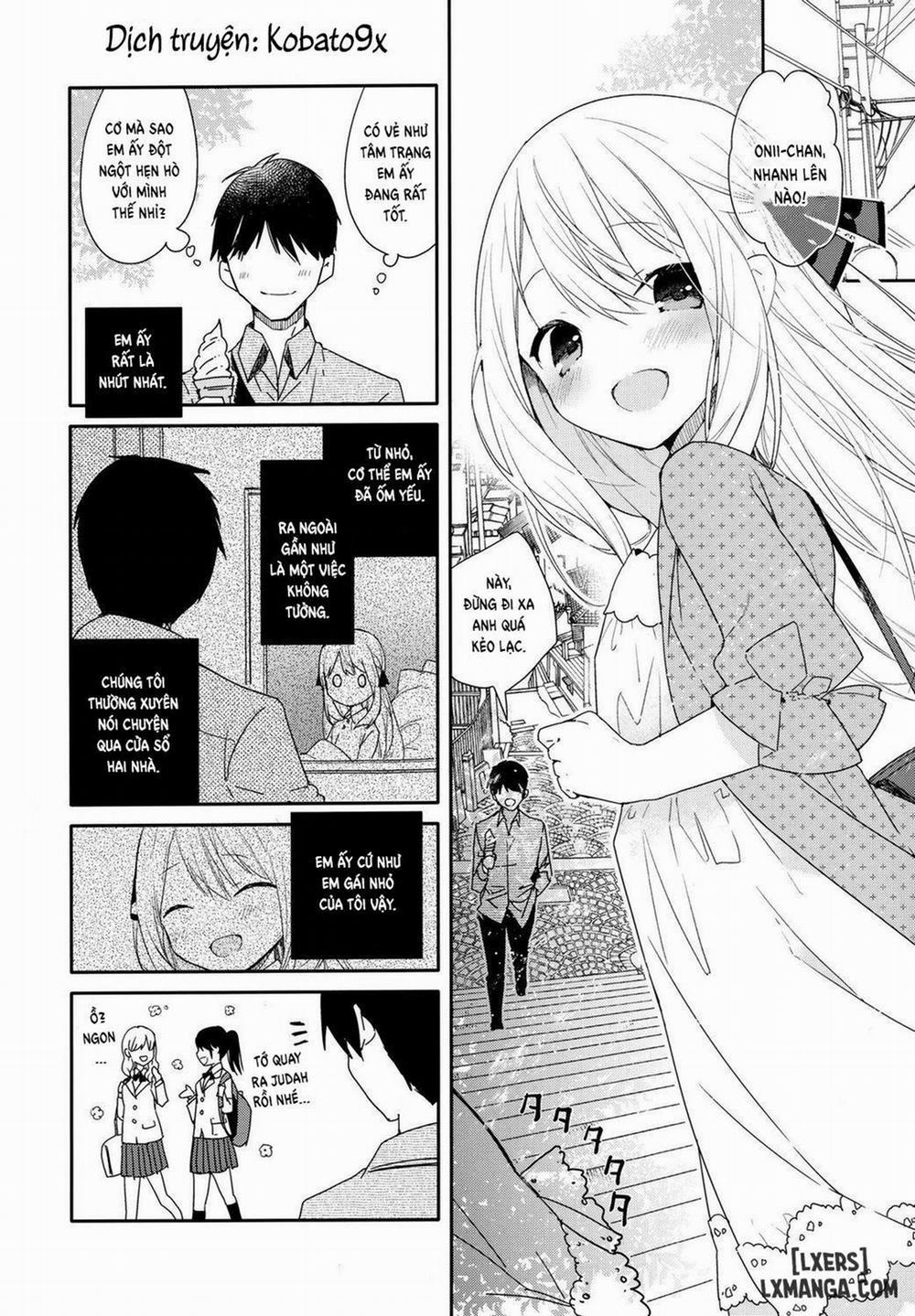 Tonari no Hakanage Shoujo to Hajimete Ecchi Chương Oneshot Trang 4