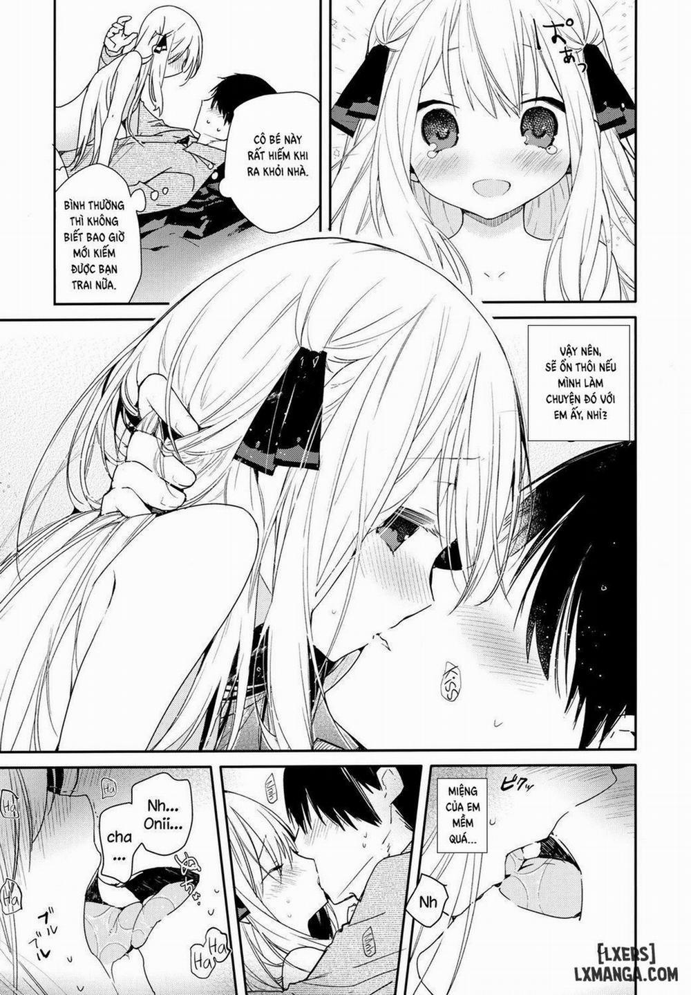 Tonari no Hakanage Shoujo to Hajimete Ecchi Chương Oneshot Trang 9